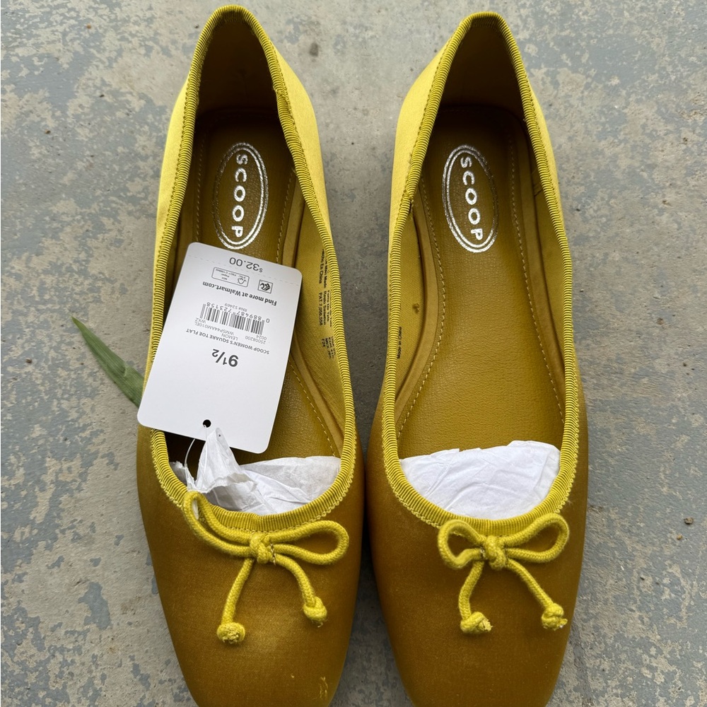 Mustard Yellow Women's Ballet Flats